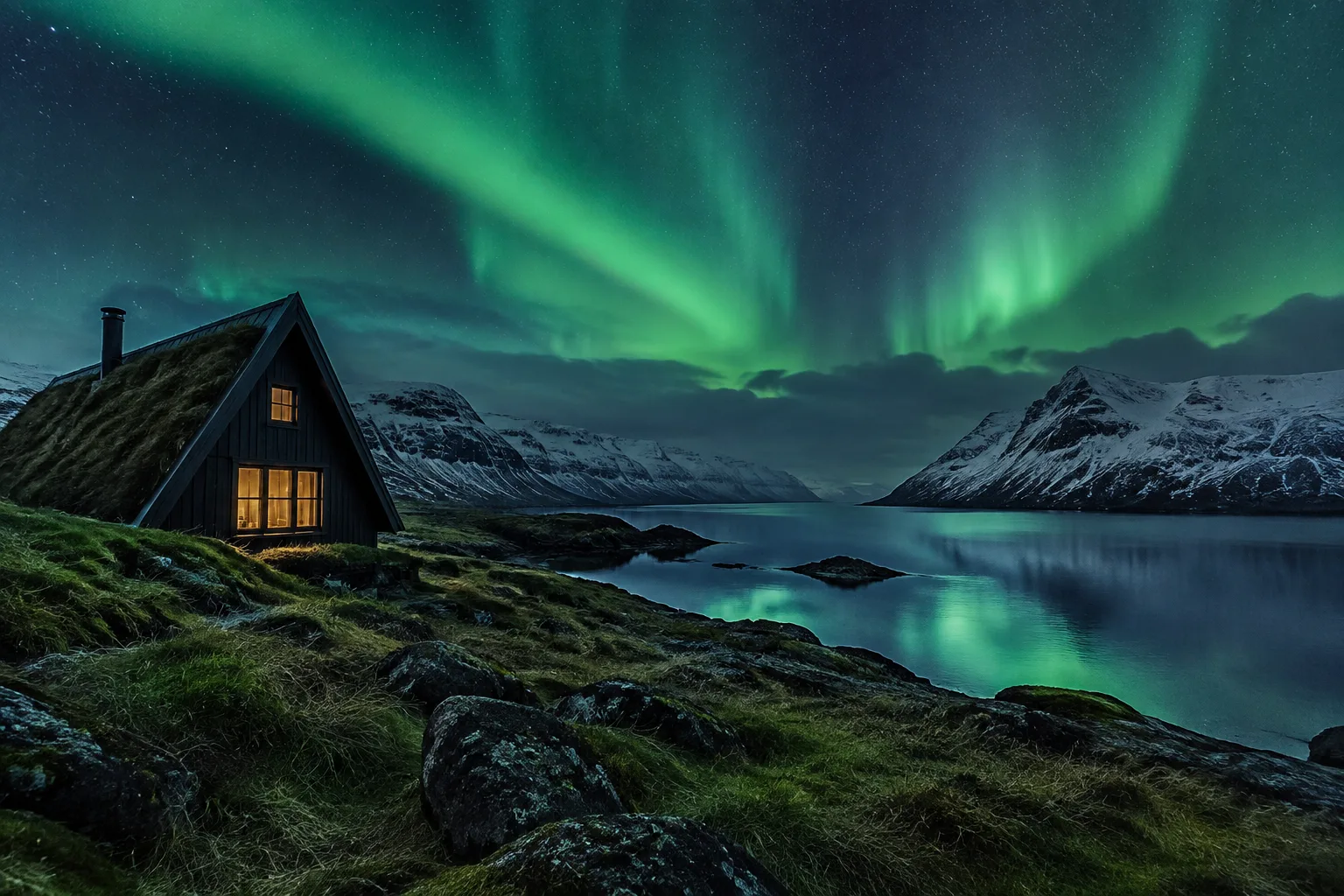 Freyja Cabin – Fjord View Hideaway — Mánahlíð (4)