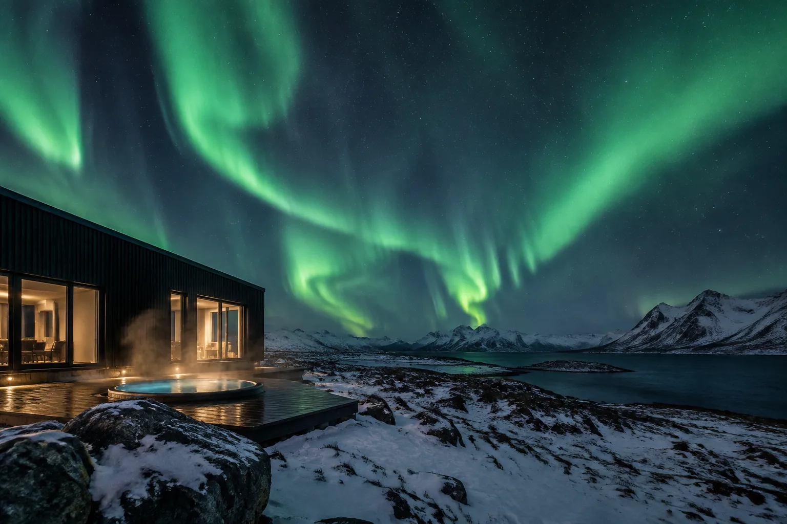 Geysir Lodge – Hot Tub Wilderness Villa — Mánahlíð (4)