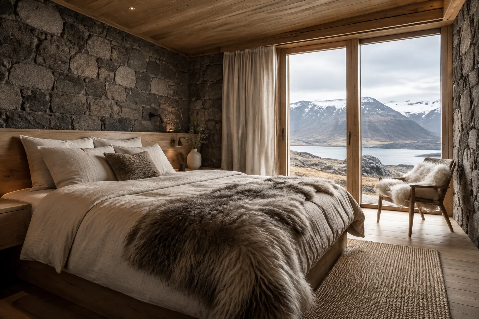 Hekla Cabin – Volcanic Stone Retreat — Mánahlíð (3)