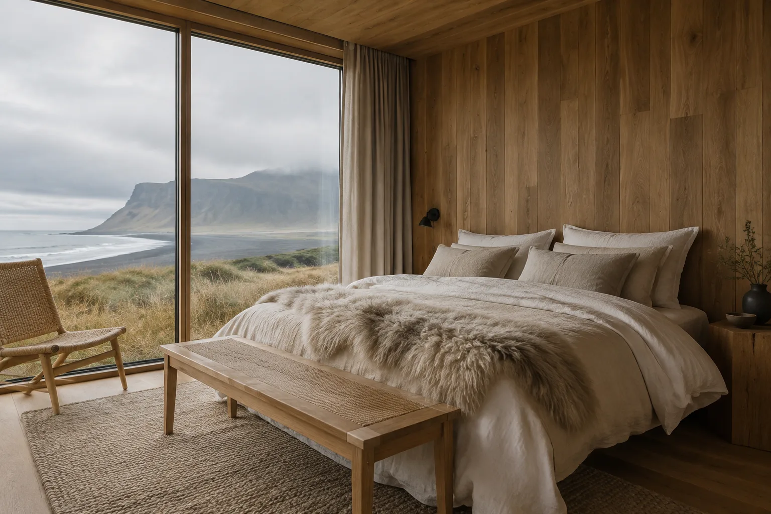 Lava Cabin – Black Sand Hideaway — Mánahlíð (3)