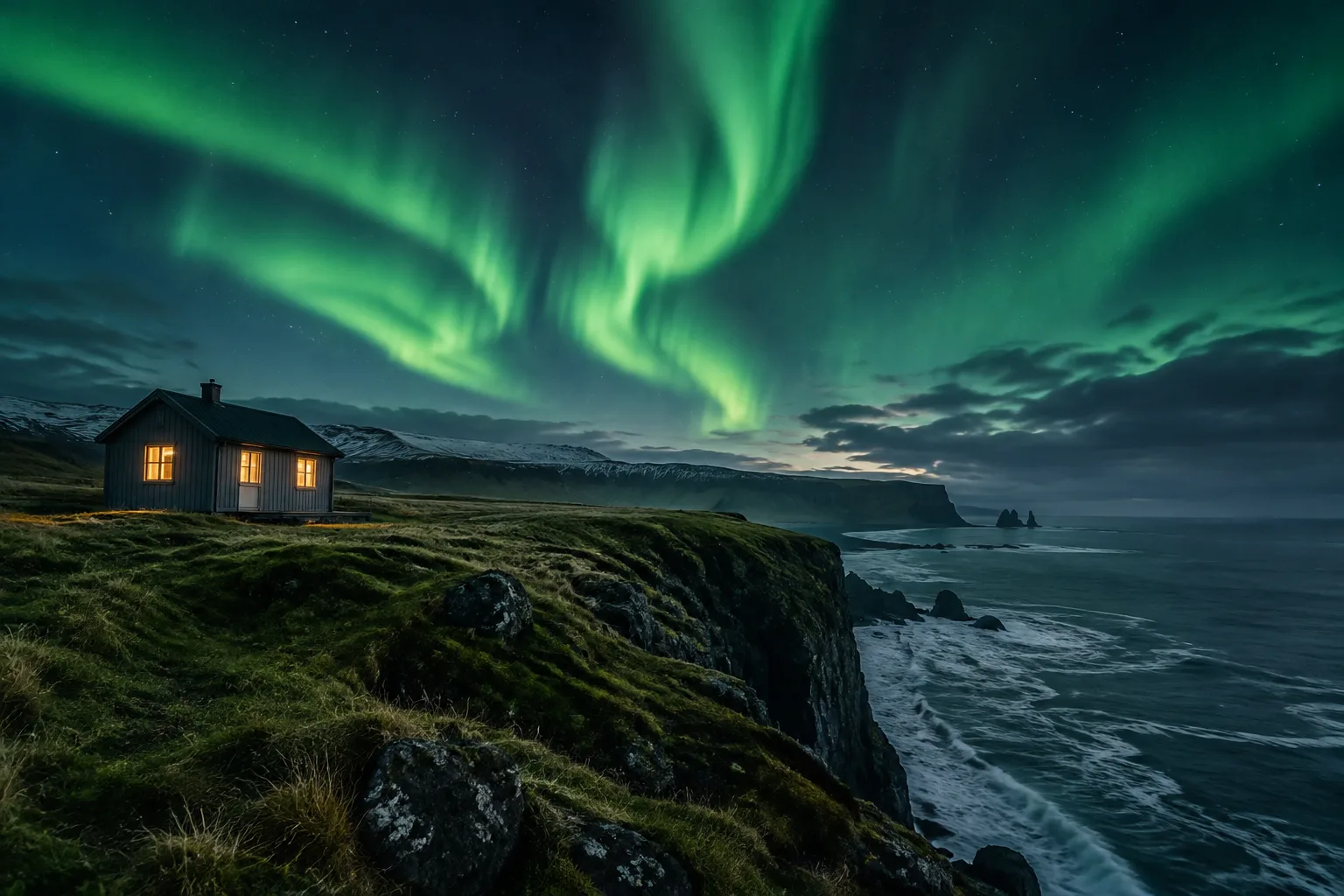 Puffin Cabin – Coastal Cliff Retreat — Mánahlíð (4)