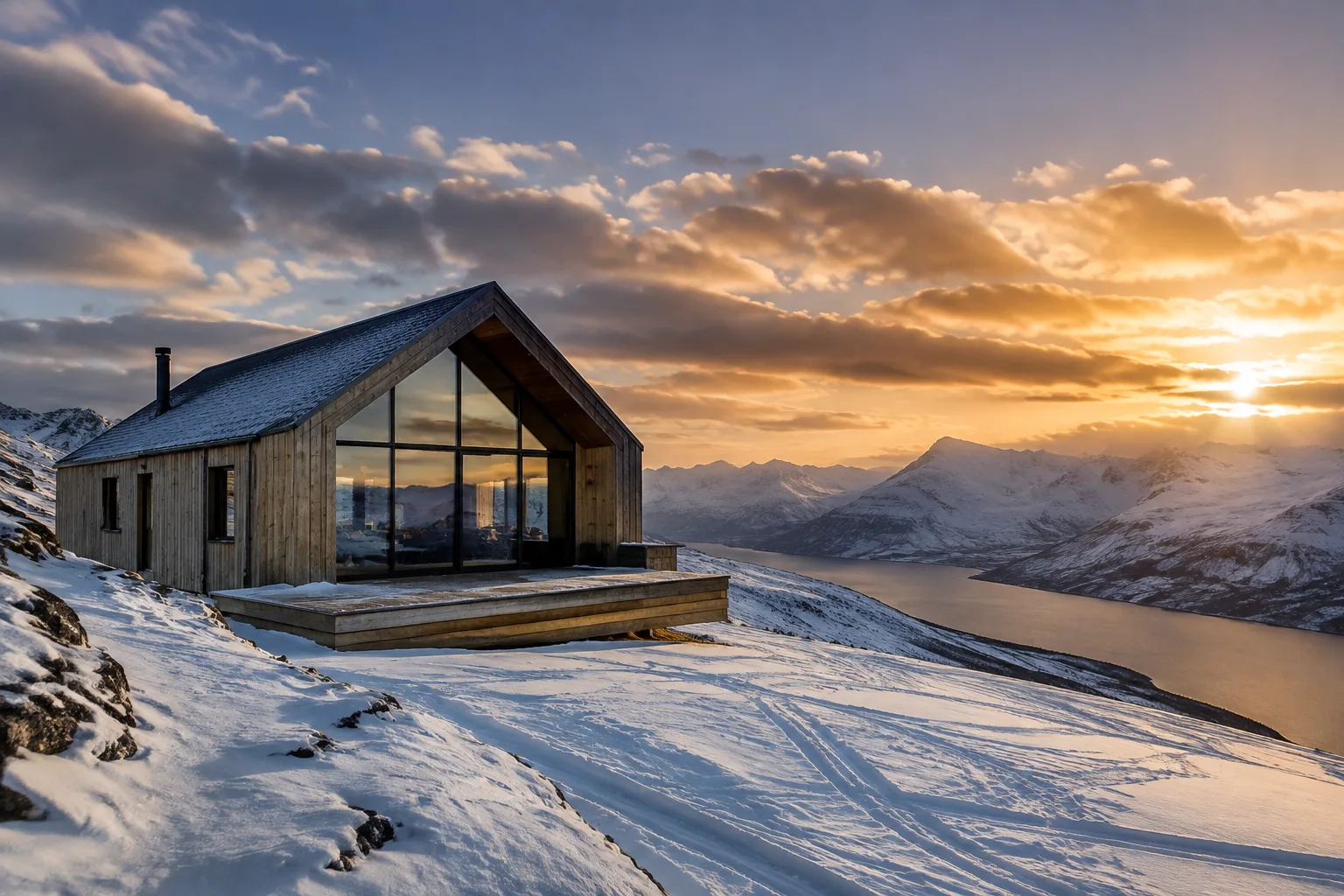 Skadi Lodge – Ski-in Mountain Chalet — Mánahlíð