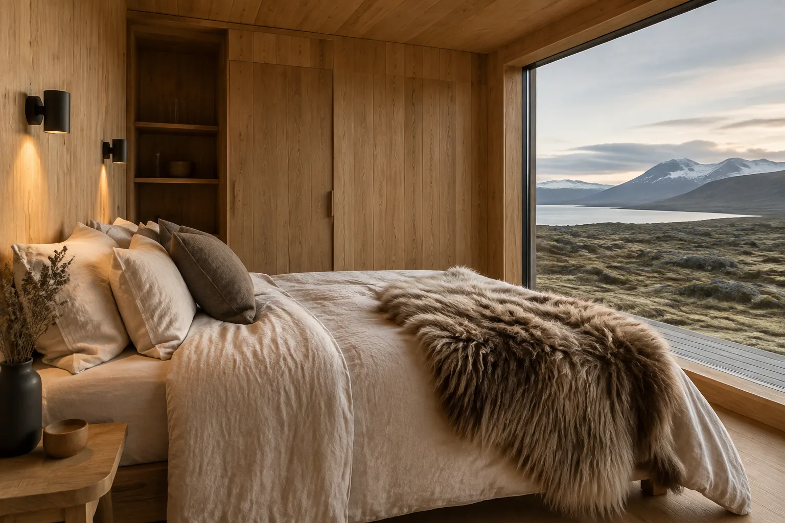 Vatna Cabin – Lakeside Sauna Hut — Mánahlíð (3)